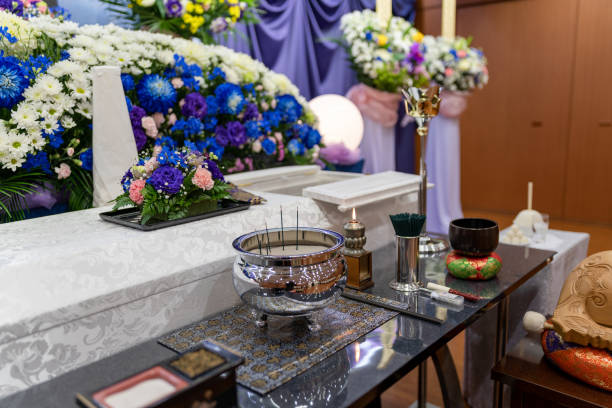 T.J Andrews Funeral Service Memorial Table
